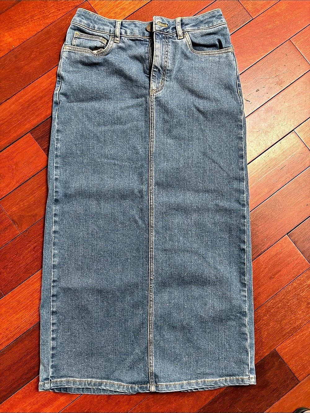 Contemporaine Denim Maxi Skirt Size 4